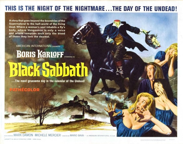 black sabbath poster