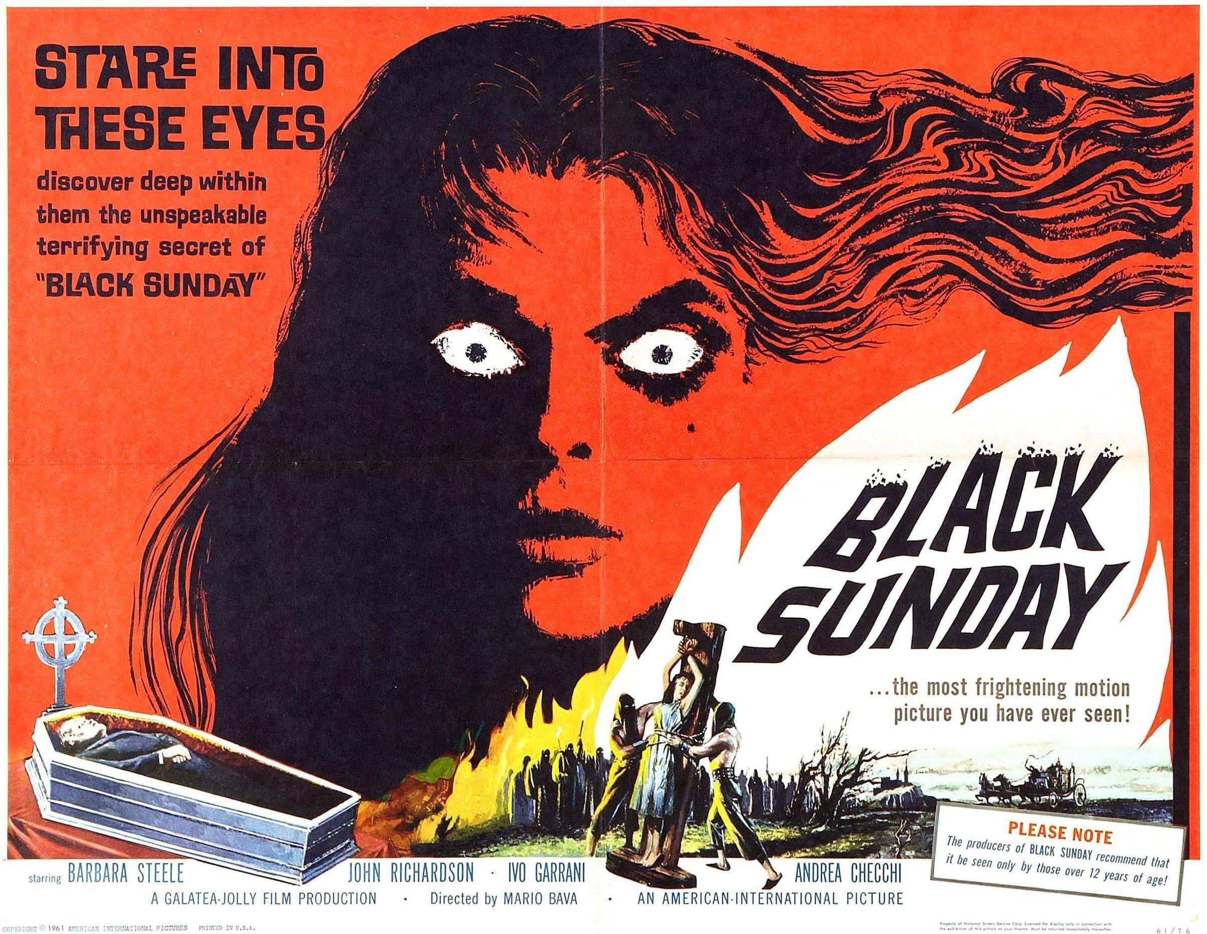 black sunday poster