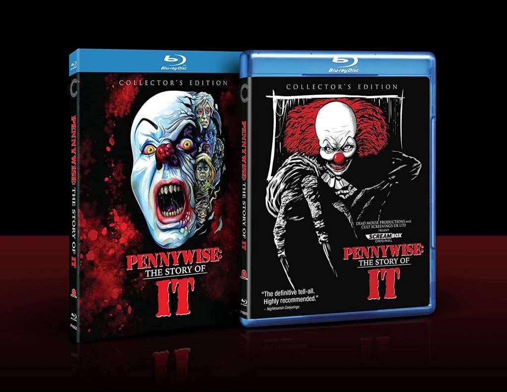 pennywise the story of it, blu ray cover