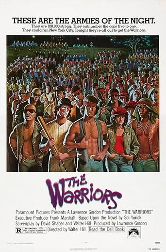 the warriors blu ray poster